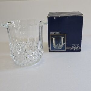 Vintage Longchamp Cristal d' Arques France Champagne Ice Bucket